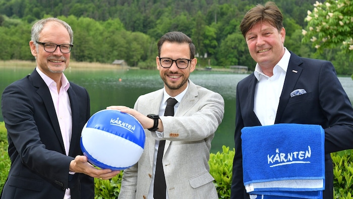 Klaus Ehrenbrandtner, Sebastian Schuschnig und Josef Petritsch legen leiche Pluszahlen vor,