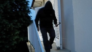 Die Einbrecher wurden von der Hausbesitzerin ertappt und flüchteten