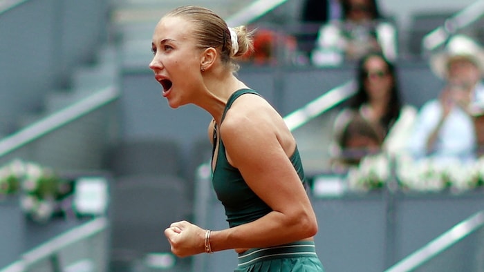 Anastasia Potapova durfte sich wieder freuen.