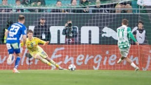 Rapid hat in dieser Saison nur zwei der sechs Elfmeter verwandelt.