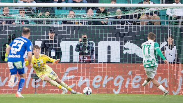 Rapid hat in dieser Saison nur zwei der sechs Elfmeter verwandelt.
