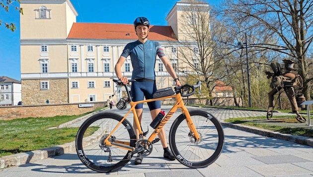 19 Jahre und um keine Distanz-Kilometer verlegen: Julian Unger stellt sich immer wieder die ...