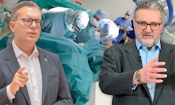 Niederösterreich gegen Wien: ÖVP-Landesgeschäftsführer Matthias Zauner und SPÖ-Stadtrat Peter ...