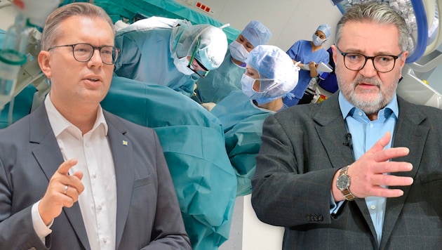 Der Niederösterreicher Matthias Zauner (li.) und der Wiener Peter Hacker werden wohl keine ...