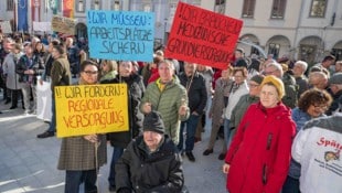 Schon im Vorjahr wurde gegen das Aus in Radkersburg demonstriert.