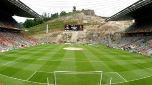 Das Stadion in Braga ist ganz speziell.