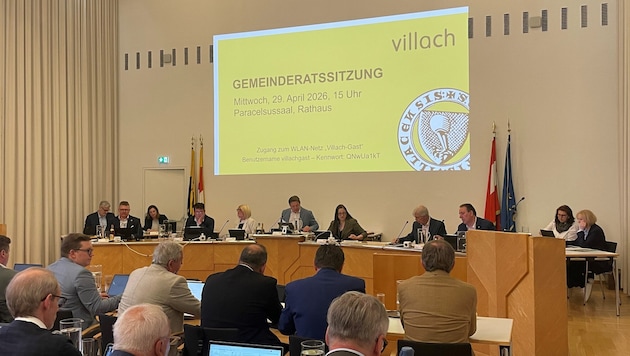 Der Villacher Gemeinderat hatte über 51 Tagesordnungspunkte abzustimmen
