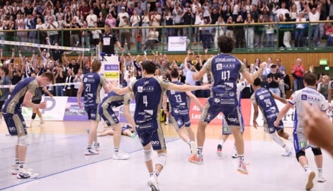Ende April feierten Hartbergs Volleyballer den ersten Meistertitel in der Vereinsgeschichte.