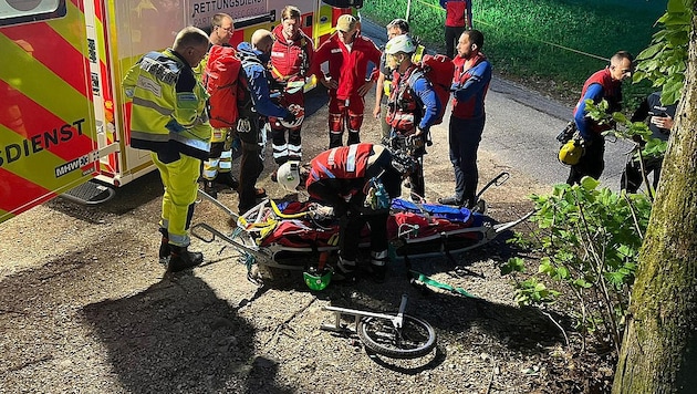 Der Mann konnte zunächst nicht mit dem Heli gerettet werden, weil sein Zustand sich änderte.