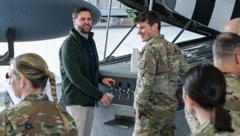 US-Vizepräsident JD Vance nutzte erst kürzlich die US-Air Base in Ramstein bei seiner Rückreise ...