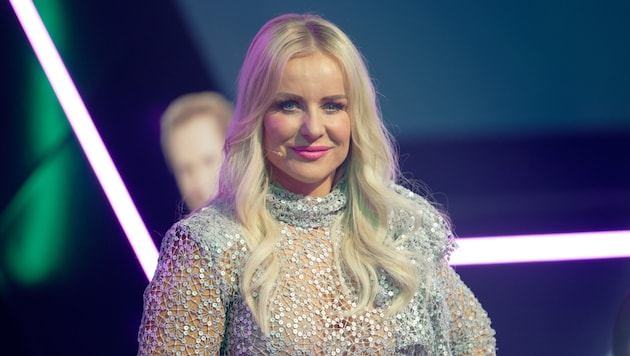 Diana Schell 2022 beim Finale von „Promi Big Brother“