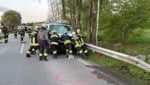 Die Unfallstelle im Kreuzungsbereich