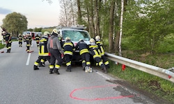 Die Unfallstelle im Kreuzungsbereich