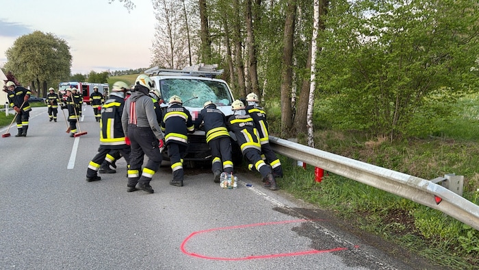 Unfallstelle: Hier passierte der tragische Crash