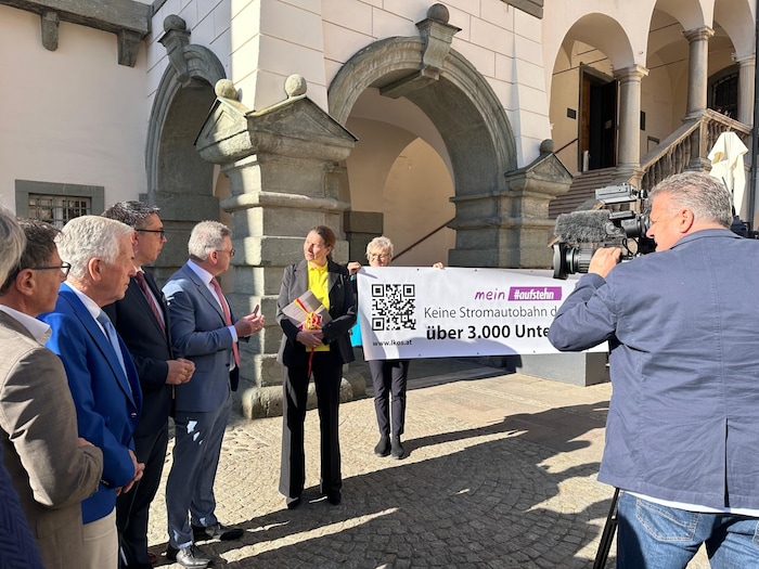 Andreas Scherwitzl und Christoph Staudacher – erster und zweiter Präsident des Landtages – ...