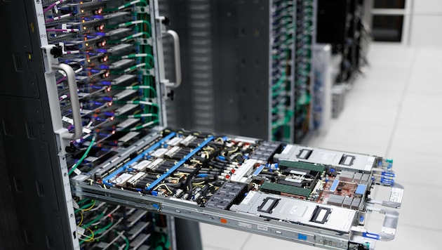 Aufnahme aus einem AWS-Rechenzentrum (Symboldbild)