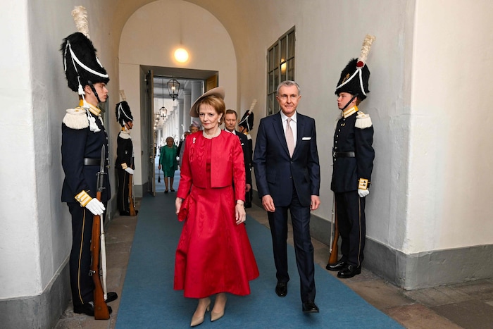 Kronprinzessin Margareta von Rumänien und Kronprinz Radu von Rumänien