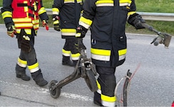 Für die Einsatzkräfte war es ein emotional fordernder Tag.