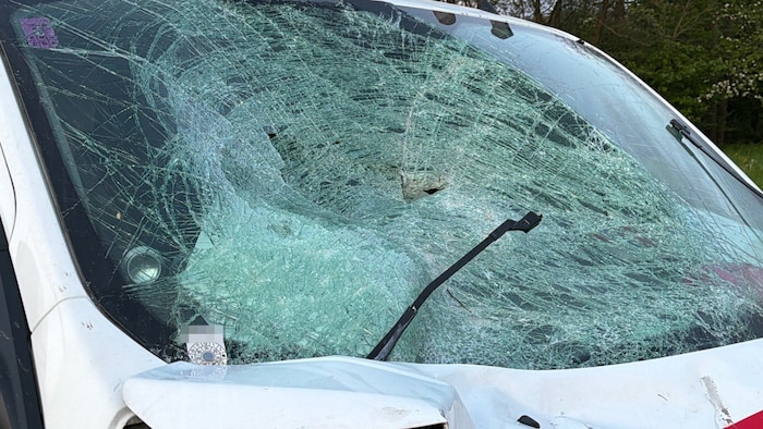 Der Lenker hatte keine Chance, dem Unfall zu entgehen.