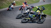 Am Samstag und Sonntag gibt es spektakuläre Supermoto-Action