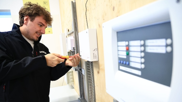 Die „Krone“ bekam einen Einblick in das Trainingszentrum von Siemens in Innsbruck und durfte den ...
