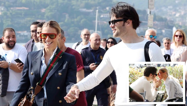 Wie verliebt die beiden sind, zeigten Fotos vom Comer See, wo das Paar kürzlich Zweisamkeit ...