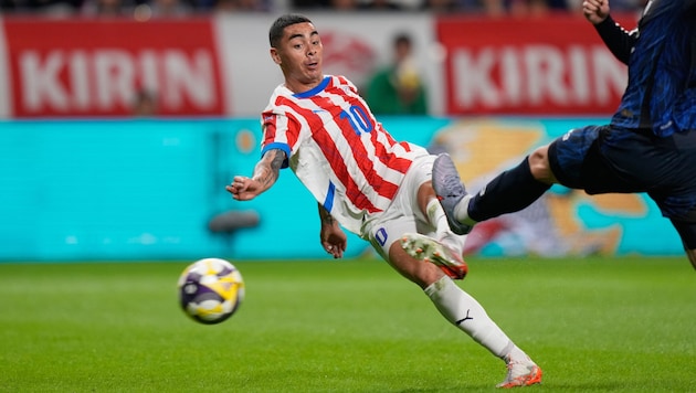 Die Albirroja (Almiron) konnte sich nach 16 langen Jahren wieder für eine WM qualifizieren.