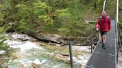 Mehrere Brücken führen über die Brandenberger Ache.