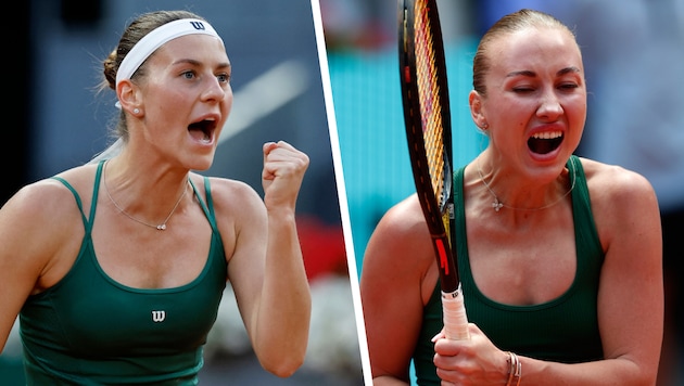 Marta Kostjuk und Anastasia Potapova