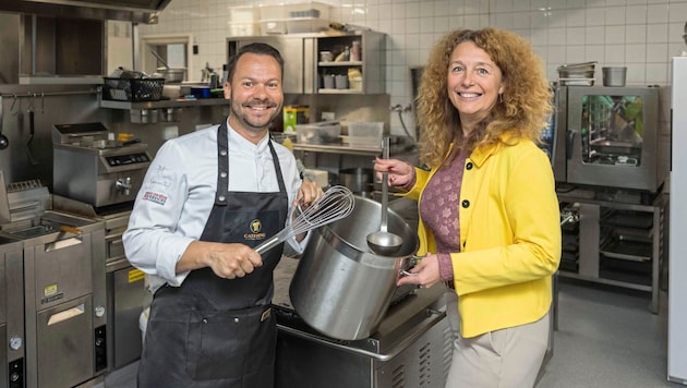 Kirchenwirt in Stubenberg: Wolfgang Meichenitsch und Michaela Almer-Reiteter