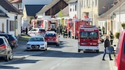 Brandalarm gab es beim Totenmahl für die Großmutter von Thomas Stipsits in Stinatz.