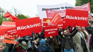 Der 1. Mai 2016 lief für die SPÖ nicht ganz nach Plan.