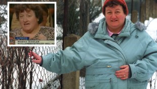 Ein Nachbarschaftsstreit machte sie berühmt: Regina Zindler mit dem „Maschndrohtzaun“. 