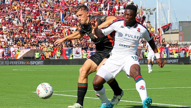 In der Serie A absolvierte Michael Svoboda (li.) bereits 34 Spiele.