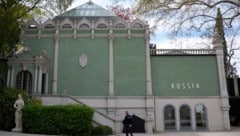 Der russische Pavillon bei der Kunstbiennale in Venedig