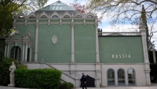 Der russische Pavillon bei der Kunstbiennale in Venedig