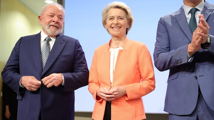 Für von der Leyen und Brasiliens Staatsoberhaupt Luiz Inácio Lula da Silva – sie gelten als ...