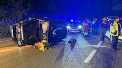 Erst ein Unfall am Zirler Berg setzte der Verfolgungsjagd ein Ende.