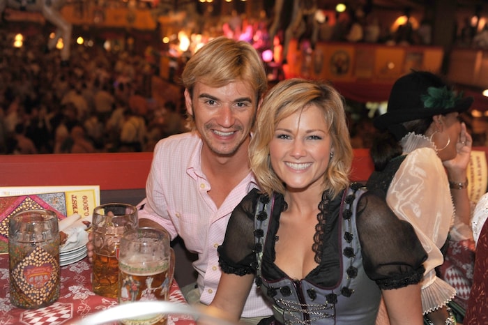 Silbereisen und Fischer 2009 auf dem Oktoberfest