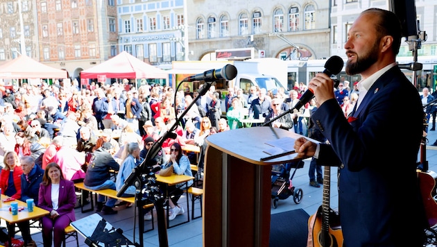 Max Lercher gilt nicht unbedingt als großer Babler-Fan.