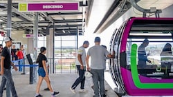 Die neue Bahn in Mexiko. 