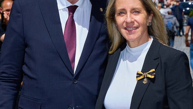 Christian und Karl Habsburg-Lothringen unterwegs in der Ewigen Stadt und im Vatikan mit dem ...