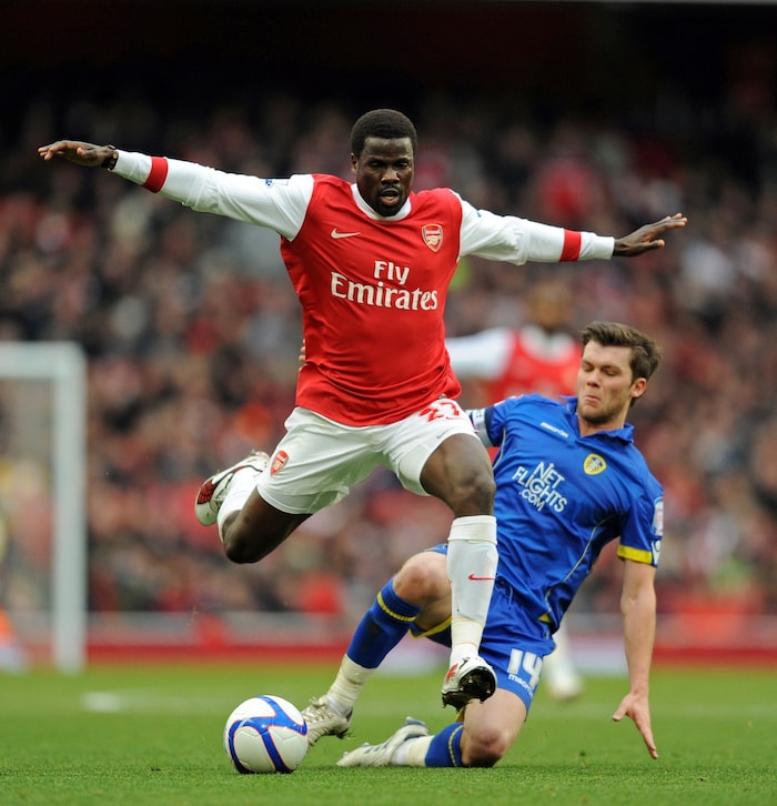 Emmanuel Eboué spielte von 2005 bis 2011 für den FC Arsenal.