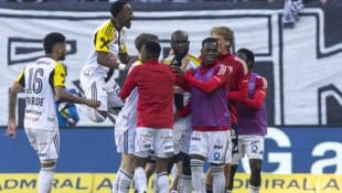 Großer Jubel beim LASK über den Cup-Triumph