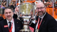 Harmonierten in Graz und holten den Titel: Nate DiCasmirro (li.) und Dan Lacroix