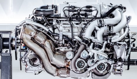 Ein technisches Meisterwerk: der W16 von Bugatti
