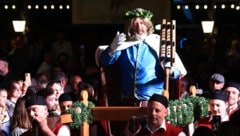 Symbol für das größte Trachtenfest Österreichs: Bierkönig Gambrinus 