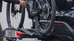 Das E-Bike war auf einem Radträger montiert (Symbolbild).