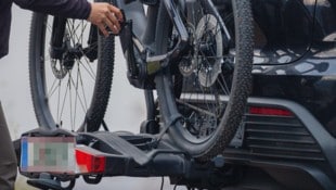 Das E-Bike war auf einem Radträger montiert (Symbolbild).