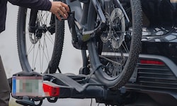Das E-Bike war auf einem Radträger montiert (Symbolbild).